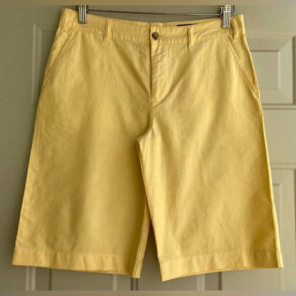 Polo by Ralph Lauren Shorts 11” Yellow Sz 18 - Picture 5 of 14